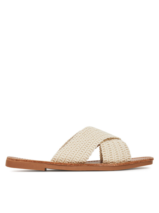 DeeZee DeeZee Pantoletten E4736-1 Beige