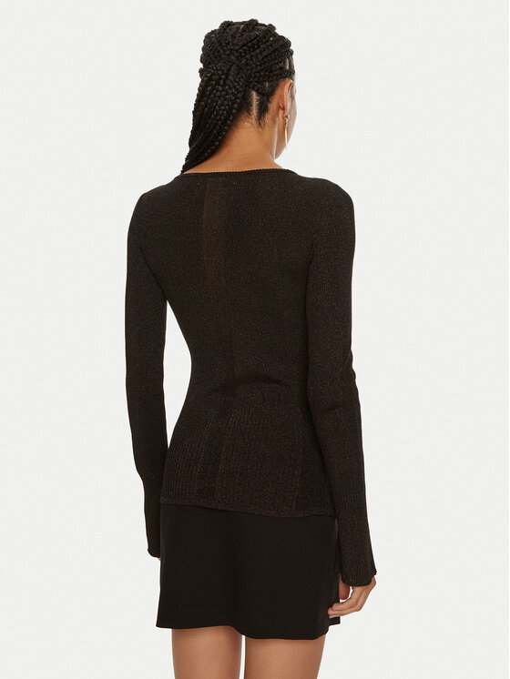 Patrizia Pepe Patrizia Pepe Särkpluus 8K0207 K1QZA K250 Must Slim Fit