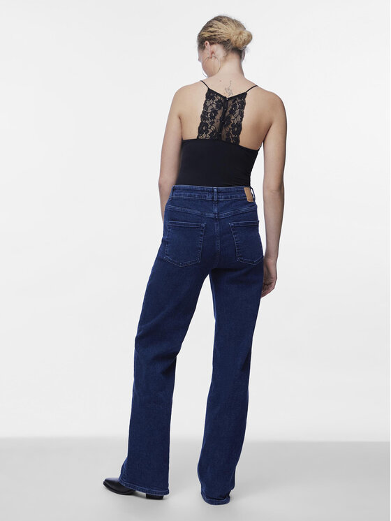 Pieces Pieces κορμάκι Kornelie 17119977 Μαύρο Slim Fit