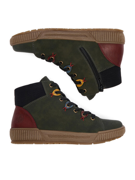 Rieker Rieker Schnürschuhe CEO-N0711-54 Grün
