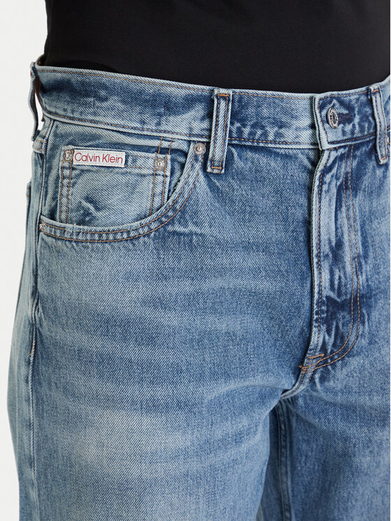 Calvin Klein Jeans Calvin Klein Jeans Jeansy 90S LV04RF725G Modrá Straight Fit
