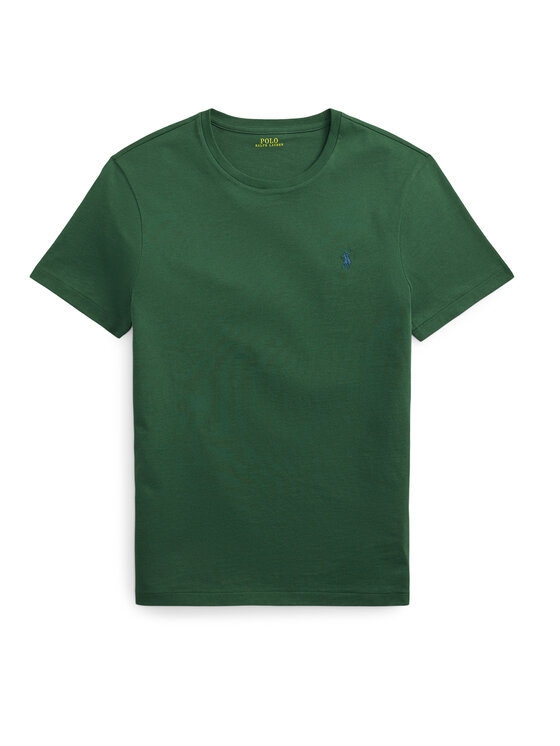 Polo Ralph Lauren Polo Ralph Lauren Majica 710671438425 Zelena Custom Slim Fit