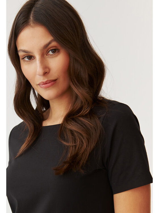 TATUUM TATUUM Bluzka MIKAJA Czarny Classic Fit