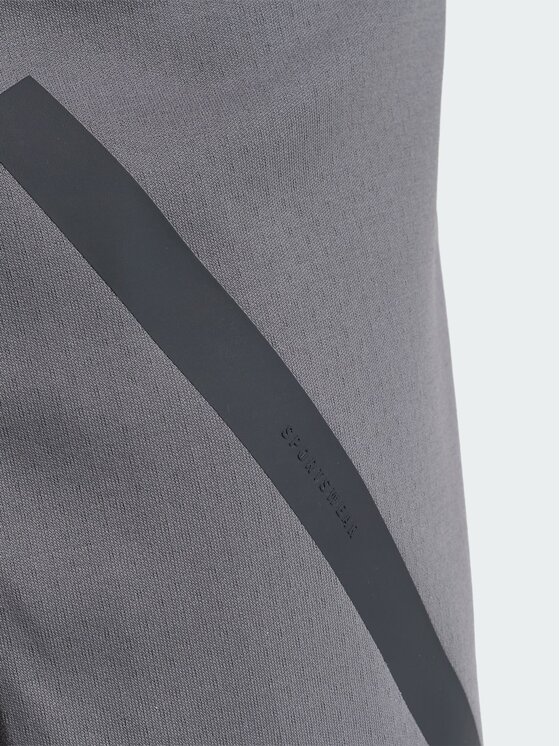 adidas adidas Pantaloni di tessuto Z.N.E. OPEN HEMZ.N.E. OPEN HEM Grigio Loose Fit