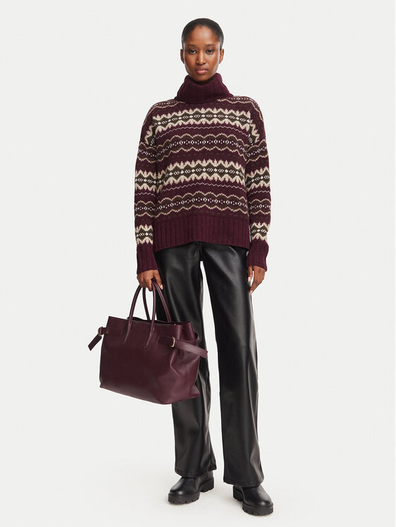 Barbour Barbour Dolčevita Helen LKN1560RE97 Ljubičasta Oversize