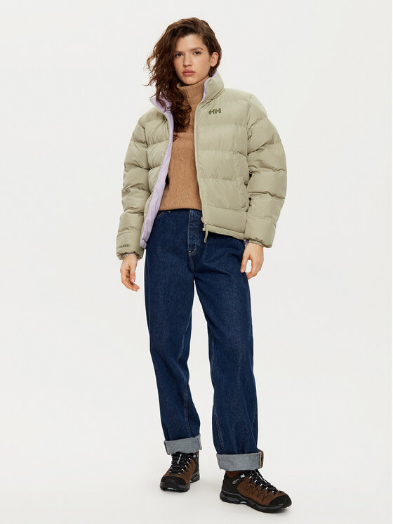 Helly Hansen Helly Hansen Geacă de iarnă Yu Reversible 54061 Verde Regular Fit