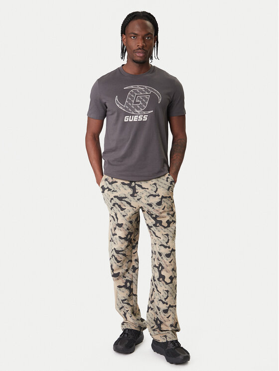Guess Guess Футболка Z6RI06 I3Z14 Сірий Regular Fit