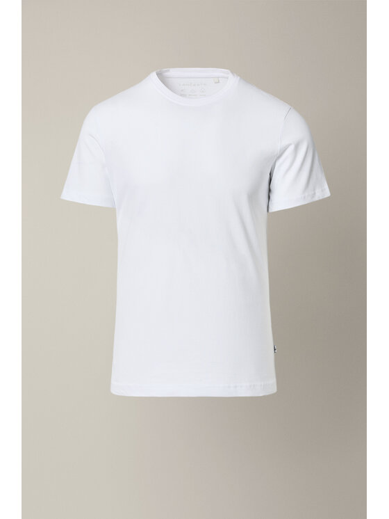 Lancerto Lancerto T-Shirt Blaine TS073126000010 Biały Regular Fit