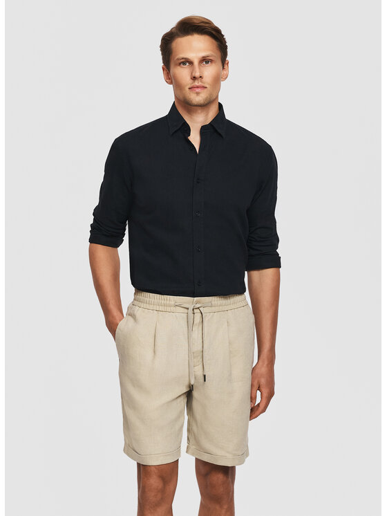 Pako Lorente Pako Lorente Koszula P26SF-1X-021 Czarny Slim Fit