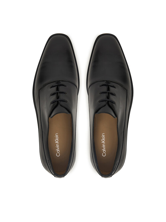 Calvin Klein Calvin Klein Scarpe basse Slim Ess Oxford Lth HM0HM01929 Nero