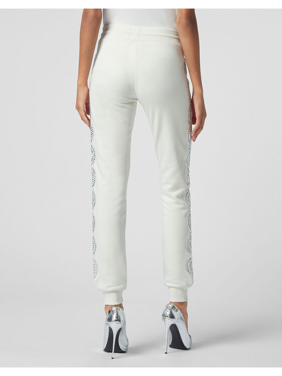 PHILIPP PLEIN PHILIPP PLEIN Joggery 4405 Beżowy Regular Fit