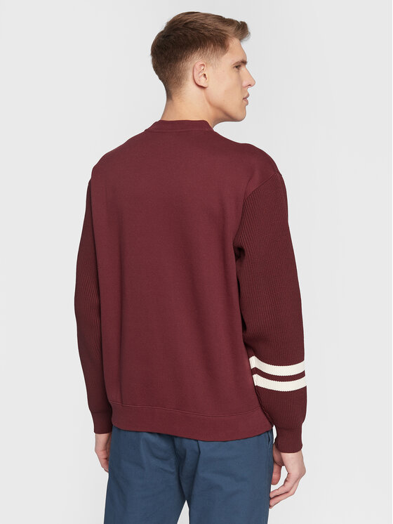 Felpa Bookstore Logo 217885 Bordeaux Custom Fit