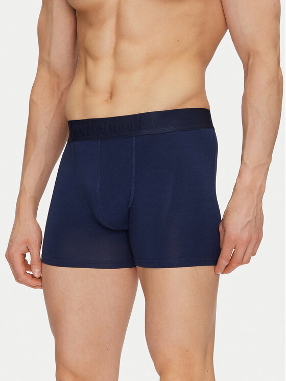 Resteröds Resteröds Set di 3 boxer Gunnar 27934 49 Blu scuro