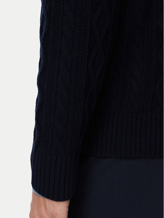 BOSS BOSS Светр 50571421 Cиній Regular Fit