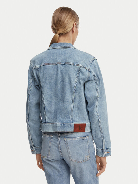 Calvin Klein Jeans Calvin Klein Jeans Дънково яке LV047F672G Светлосин Relaxed Fit