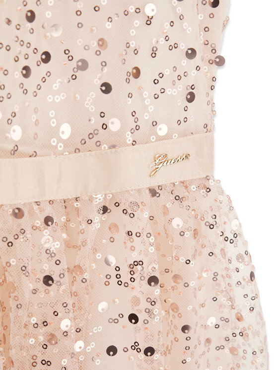 Guess Guess Elegantes Kleid J6RK25 KCLM0 Rosa Regular Fit