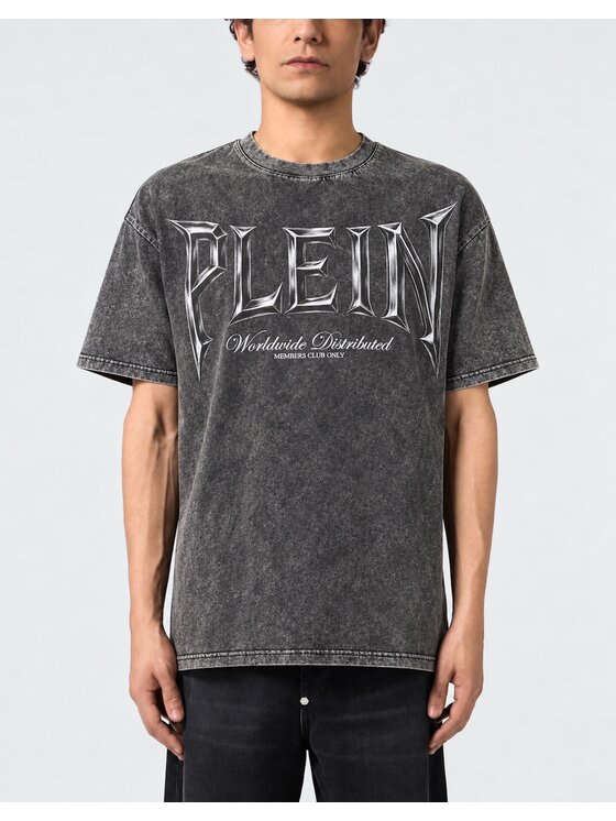 PHILIPP PLEIN PHILIPP PLEIN T-shirt 32087 Nero Regular Fit