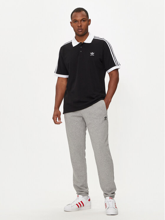 adidas adidas Sportinės kelnės Trefoil Essentials IX7684 Pilka Regular Fit