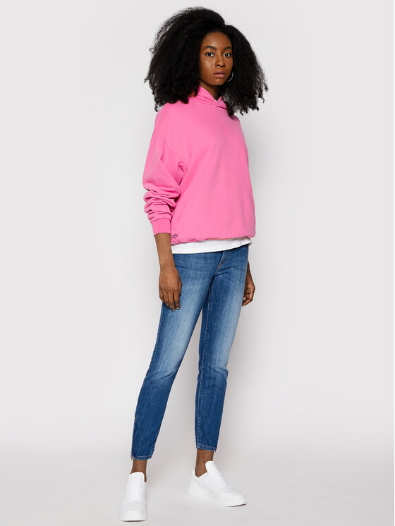 Lee Lee Jeansy Scarlett Cropped L30CPFYO 112106375 Niebieski Skinny Fit
