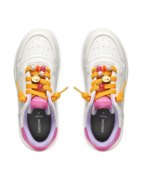 Geox Geox Sneakersy J Washiba J45HXD 000BC C0563 S Biały