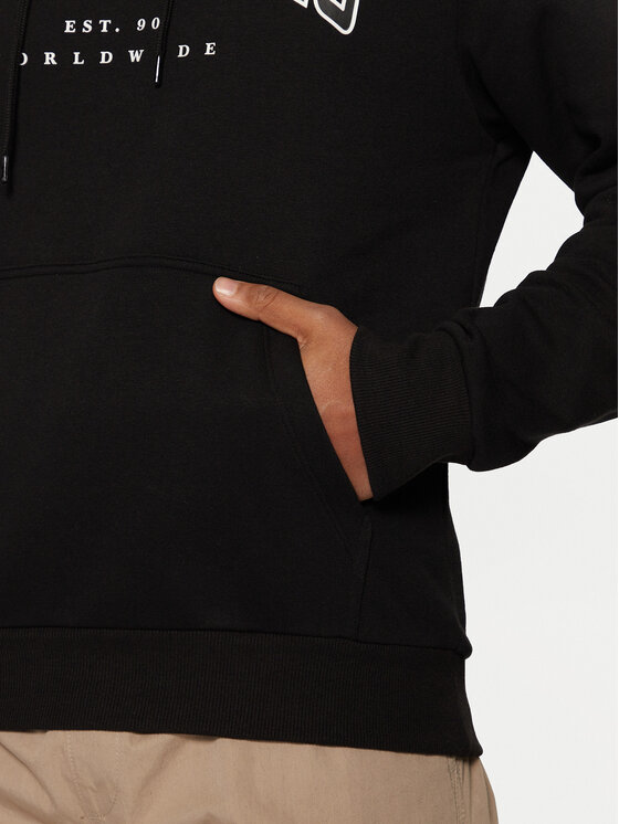Jack & Jones Jack & Jones Bluza 12256521 Czarny Relaxed Fit