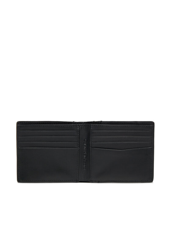 Calvin Klein Jeans Calvin Klein Jeans Portafoglio Inst Plaque Bifold K50K511451 Nero