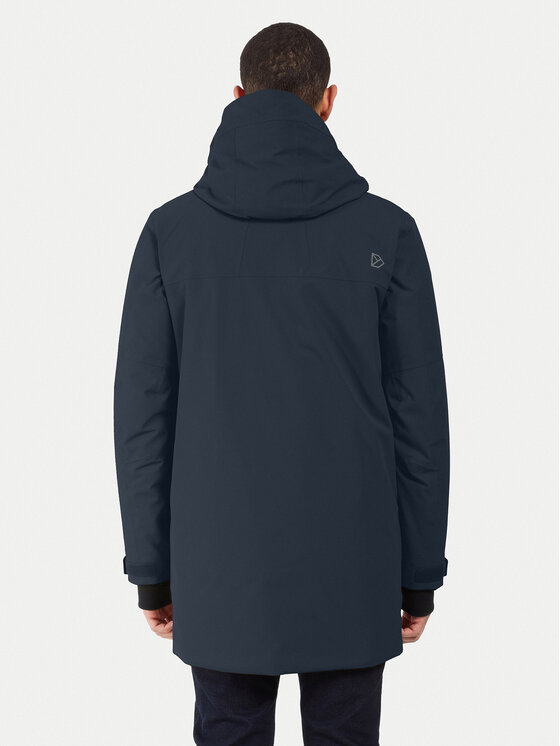 Didriksons Didriksons Ziemas mētelis Drew 505778 Tumši zils Regular Fit