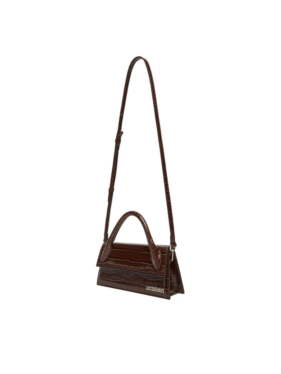 JACQUEMUS JACQUEMUS Ročna torba Le Chiquito Long 25E213BA004-4301 Rjava