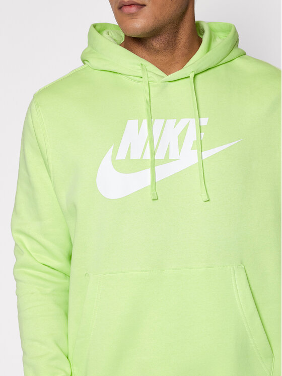 Nike Nike Bluza Sportswear Club BV2973 Zielony Standard Fit