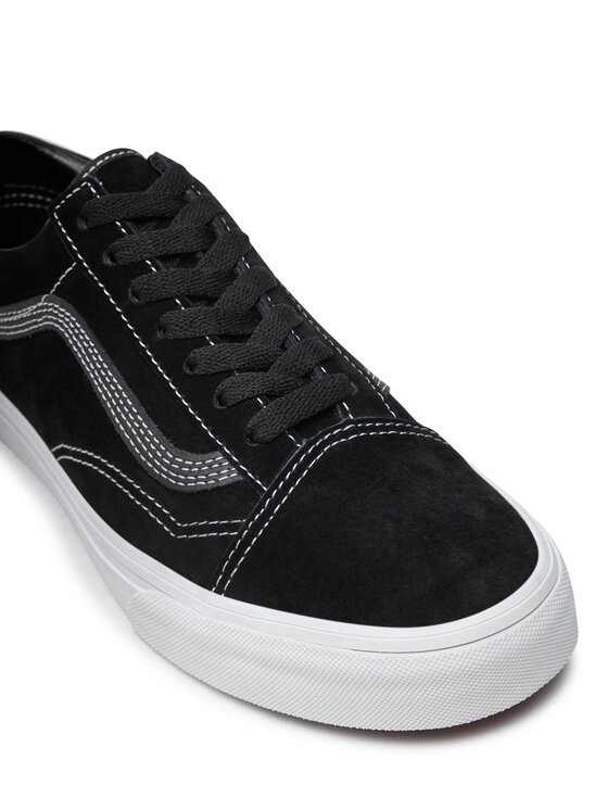 Vans old skool black high top on sale
