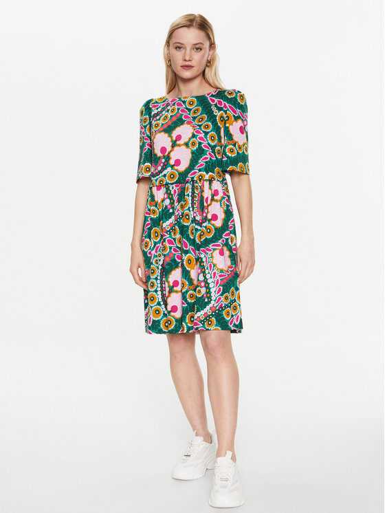 Weekend Max Mara Weekend Max Mara Kasdieninė suknelė Renna 2356210831 Žalia Regular Fit