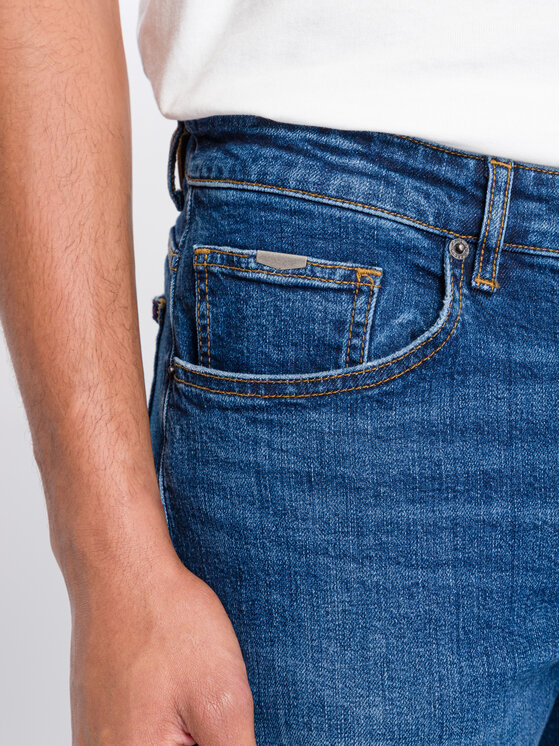Cross Jeans Cross Jeans Szorty jeansowe A 565-251 Niebieski Regular Fit