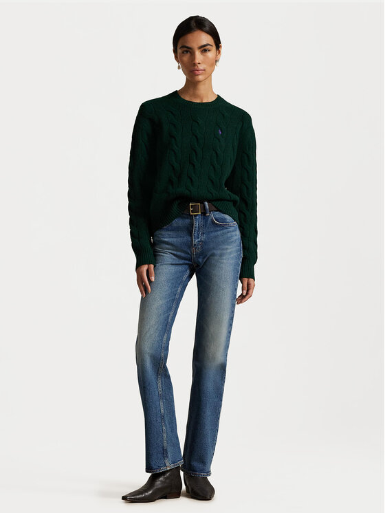 Polo Ralph Lauren Polo Ralph Lauren Megztinis 211A91216008 Žalia Straight Fit