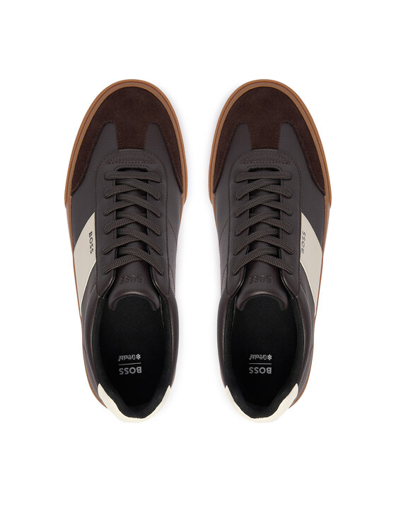 BOSS BOSS Sneakersy Aiden 50557852 Hnedá