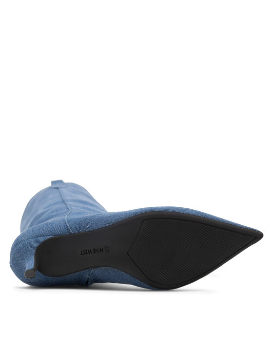 Nine West Nine West Kowbojki ZARIYA 909001D Niebieski