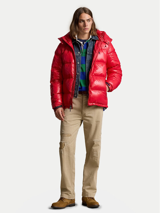 Polo Ralph Lauren Polo Ralph Lauren Μπουφάν πουπουλένιο 710950912002 Κόκκινο Regular Fit