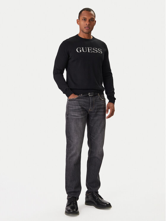 Guess Jeans Guess Jeans Jeansy M6RA1C D5LW6 Černá Slim Fit
