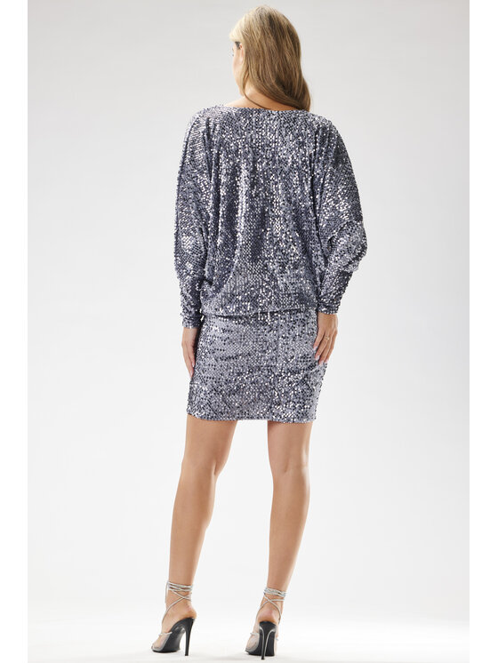Awama Awama Abito da sera A700 Grigio Basic Fit