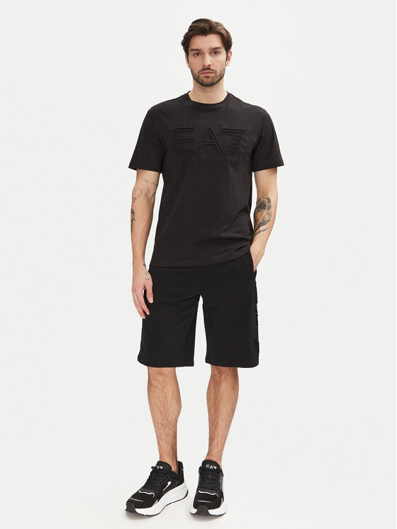 EA7 Emporio Armani EA7 Emporio Armani Szorty sportowe 7M000153 AF10432 UC001 Czarny Regular Fit
