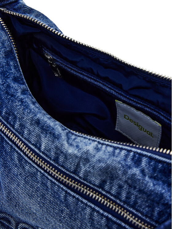 Desigual Desigual Handtasche Half Logo Astana 25SAXD28 Blau