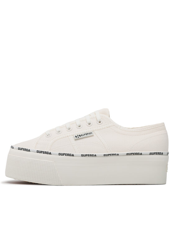 Superga Superga Гуменки 2790 Logo Piping S3125LW Бял