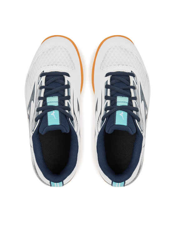 Mizuno Mizuno Tenisice za dvoranski nogomet Cyclone Speed 5 JR V1GD251157 Bijela
