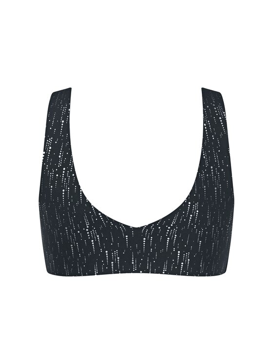 Triumph Triumph Biustonosz sloggi ZERO Feel 2.0 Festive Bralette Czarny