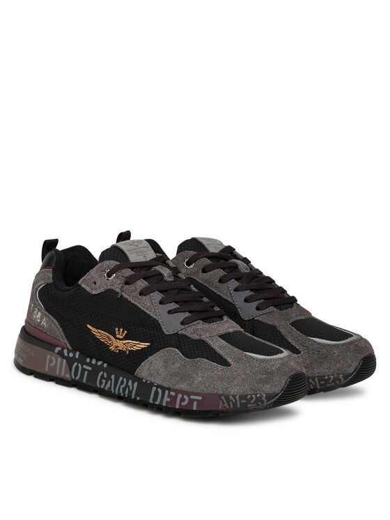 Aeronautica Militare Aeronautica Militare Tenisice 252SC0276UCT03546 Crna