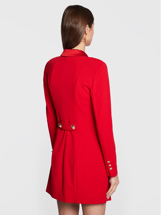 Imperial Imperial Kokteilinė suknelė ACKFEAW Raudona Slim Fit