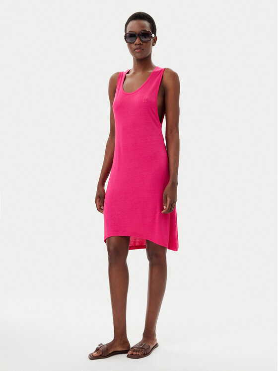 HUGO HUGO Suvekleit Beach 50540333 Roosa Relaxed Fit