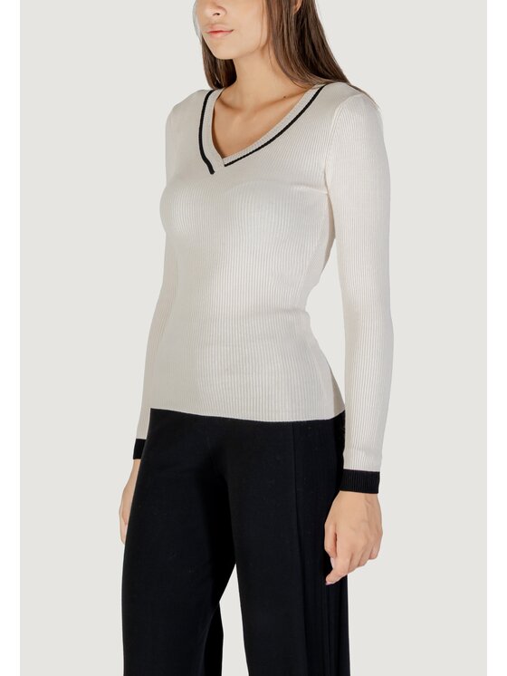 Morgan De Toi Morgan De Toi Maglione 232-MGALA Beige Casual Fit