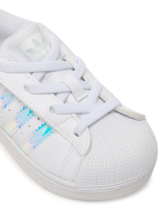 adidas adidas Sneakersy Superstar II Cf El I JQ1791 Bílá