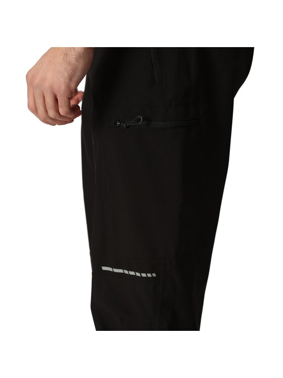 Regatta Regatta Spodnie przeciwdeszczowe RG9726 Czarny Shaped Fit