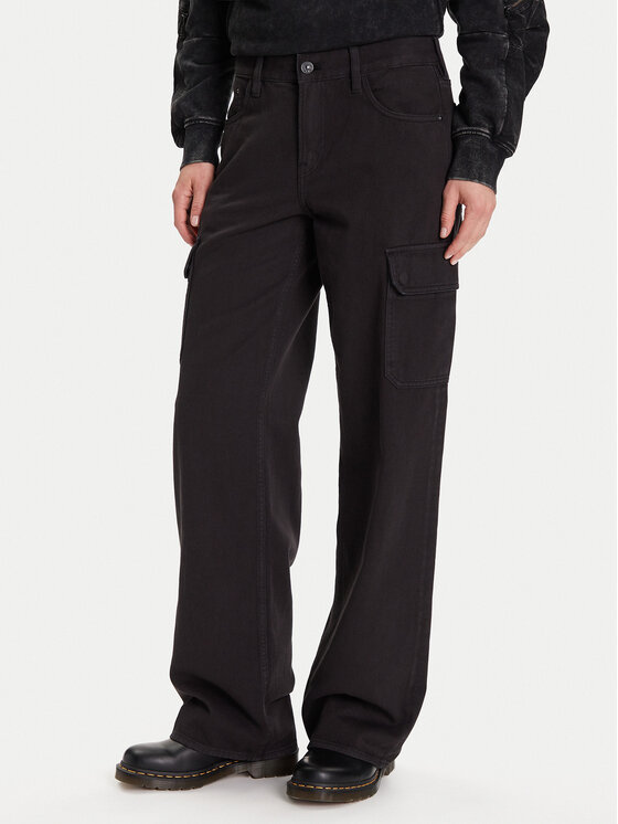 G-Star Raw G-Star Raw Παντελόνι υφασμάτινο Judee D24673-E078 Μαύρο Relaxed Fit